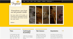 Desktop Screenshot of casatropical.com.br